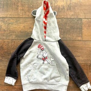 Dr. Suess 3T hooded sweatshirt